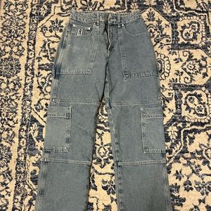 NWT Ragged Priest High Waisted Carpenter Jeans
